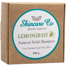 Load image into Gallery viewer, Lemongrass Natural Solid Shampoo for Normal to Oily Hair and Sensitive Scalp