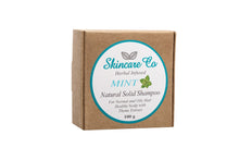 Load image into Gallery viewer, Argan Oil And Mint Natural Solid Shampoo for Oily Hair with Wild Thyme Extract
