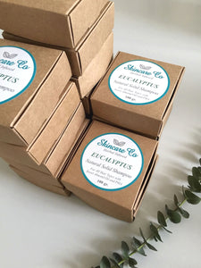 Eucalyptus Natural Solid Shampoo for Normal and Normal to Oily Hair with Eucalyptus Essential Oil