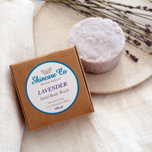 Load image into Gallery viewer, Lavender Solid Moisturizing Body Cleanser with Cocoa Butter and Lavender Essential Oil