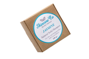 Jasmine Natural Solid Shampoo for Dry and Damaged Hair with Coconut Oil and Cocoa Butter