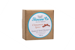 Cinnamon Natural Solid Shampoo with Redensyl for Encouraging Hair Growth 100g